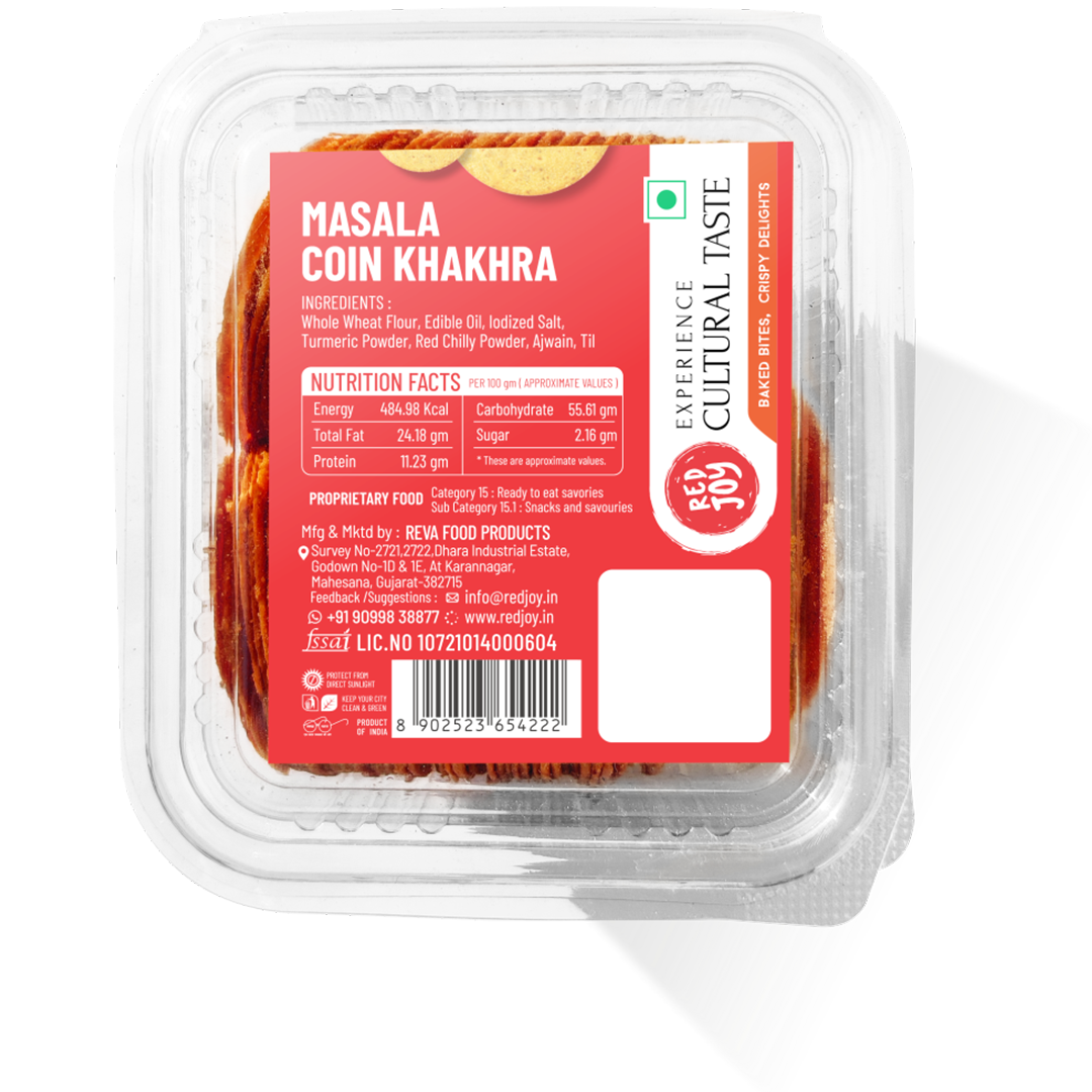 Masala Coin Khakhra Redjoy